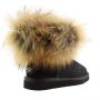 Женские угги Ugg Fox Fur Black