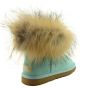 Женские угги Ugg Fox Fur Aqua