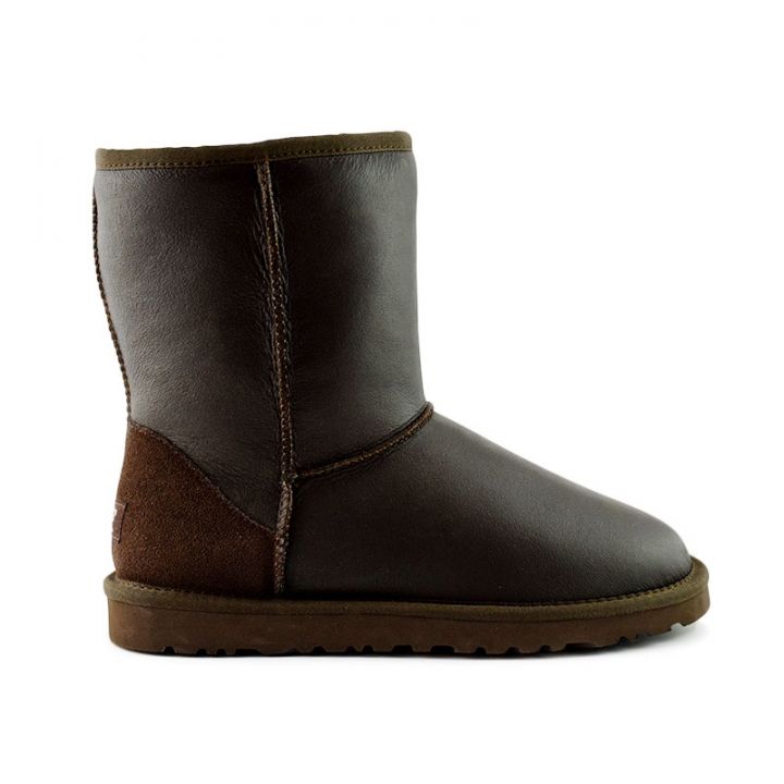 Мужские угги Ugg Mens Classic Short Metallic Chocolate