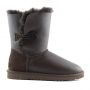 Женские угги Ugg Bailey Button Metallic Chocolate
