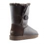 Женские угги Ugg Bailey Button Metallic Chocolate