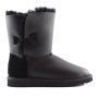 Женские угги Ugg Bailey Button Black Metallic