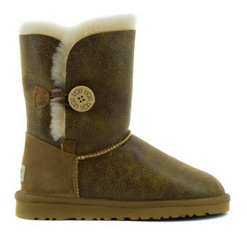 Женские угги Ugg Bailey Button Bomber Chestnut