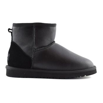 Женские угги Ugg Womens Classic Mini Black Metallic
