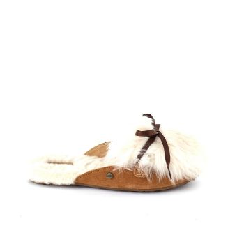 Женские тапочки Ugg Fluff Shaine Chestnut