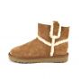 Женские угги Ugg Mini Spill Seam Boot Chestnut