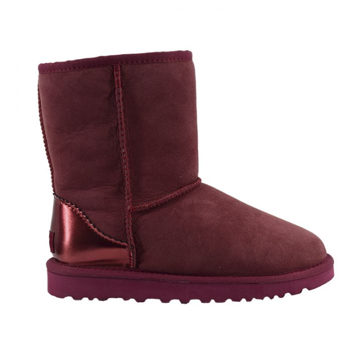 Женские угги Ugg Classic Short II Metallic Port