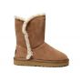 Женские угги Ugg Women's Classic Short Fluff High-Low Chestnut