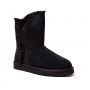 Женские угги Ugg Women's Classic Short Fluff High-Low Black