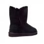 Женские угги Ugg Women's Classic Short Fluff High-Low Black