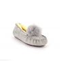 Женские мокасины Ugg Women's Dakota Pom Pom Grey Violet