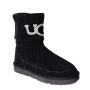 Женские угги Ugg Classic Rib Knit Black