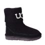 Женские угги Ugg Classic Rib Knit Black