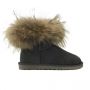 Женские угги Ugg Fox Fur Grey