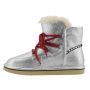 Женские угги Ugg Jimmy Choo Lodge Mini Leather Silver