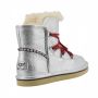 Женские угги Ugg Jimmy Choo Lodge Mini Leather Silver